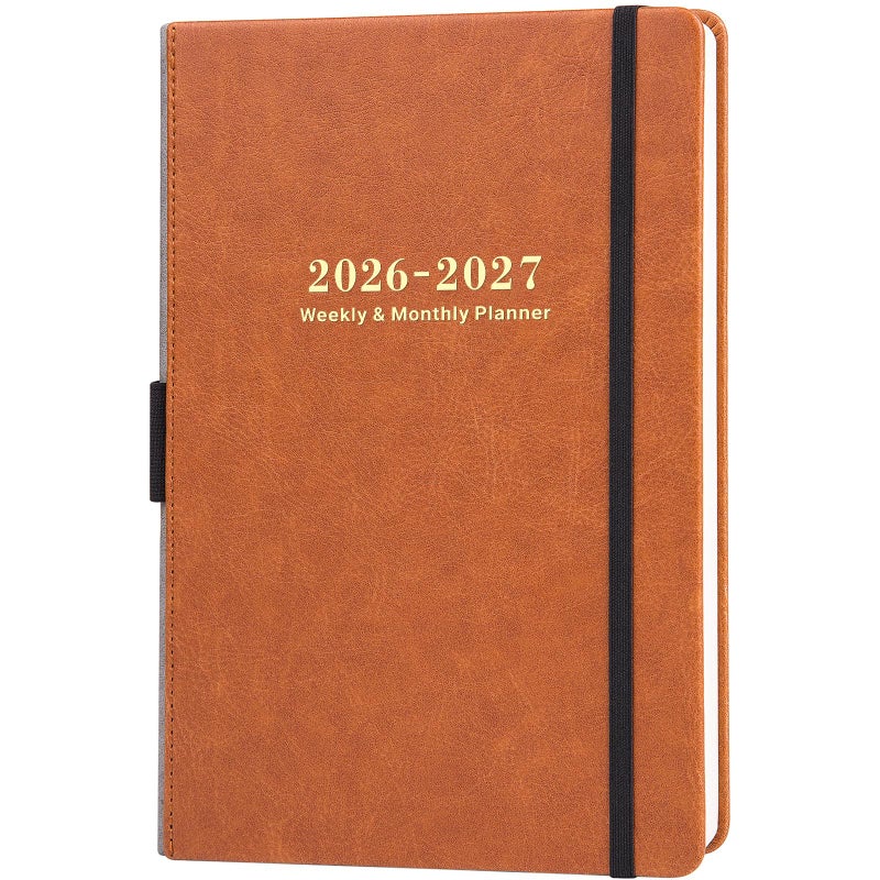 Lemome 2026-2027 Planner - Planner 2026-2027 Weekly and Monthly with Stickers, JUL. 2026 - JUN. 2027, 5.75" X 8.25", Academic Calendar Planning with Premium Paper, Pen Holder, Inner Pocket and 44 Notes Pages - Image 1